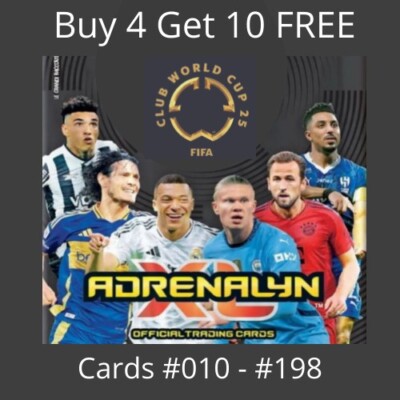 FIFA Klub-WM Panini Adrenalyn XL 2025 Karten Sammlung - #010 - #198
