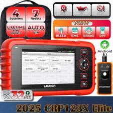2025 Launch Crp123x Obd2 Scanner Engine Abs Srs Code Reader Car Diagnostic Tool