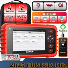 LAUNCH CRP123X OBD2 Scanner Engine ABS SRS Code Reader Car Diagnostic Tool 2025