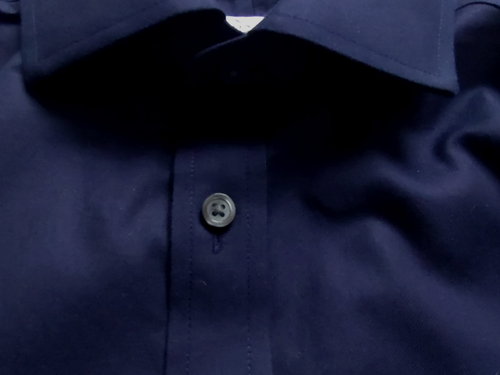 CHARLES TYRWHITT * NEW * SIZE 16"/34" NAVY SLIM FIT MENS COTTON SHIRT RRP £69.95 - Picture 12 of 14
