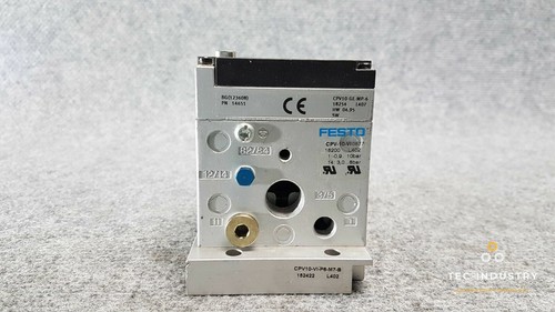 FESTO CPV10-GE-MP-6 18254 L417 HW 04.95 SW I ISLA VÁLVULA I 6x 161414 - Imagen 6 de 8