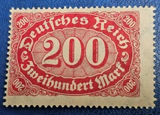 Stamp Germany Deutsches Reich 200 Mark 1922 Mi. Nr. 248 a [🇩🇪35656]