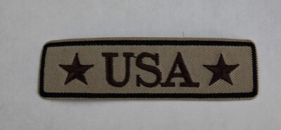 Atac Patch U.S.A. Tactical Morale Patch - atac-tan 3.75 x 0.13 x 1 inches | eBay