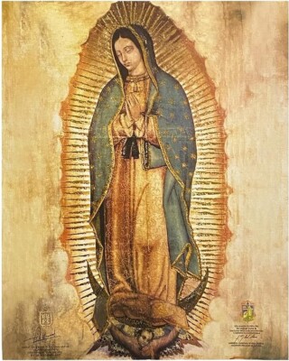 Our Lady of Guadalupe Unframed 8 x 10 Print for Picture Frame Wall Art Decor