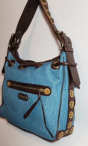 ISABELLA FIORE SET IN STONE STEPH HOBO JEWELED 3D APPLIQUE SHOULDER HANDBAG $395 - Picture 12 of 21