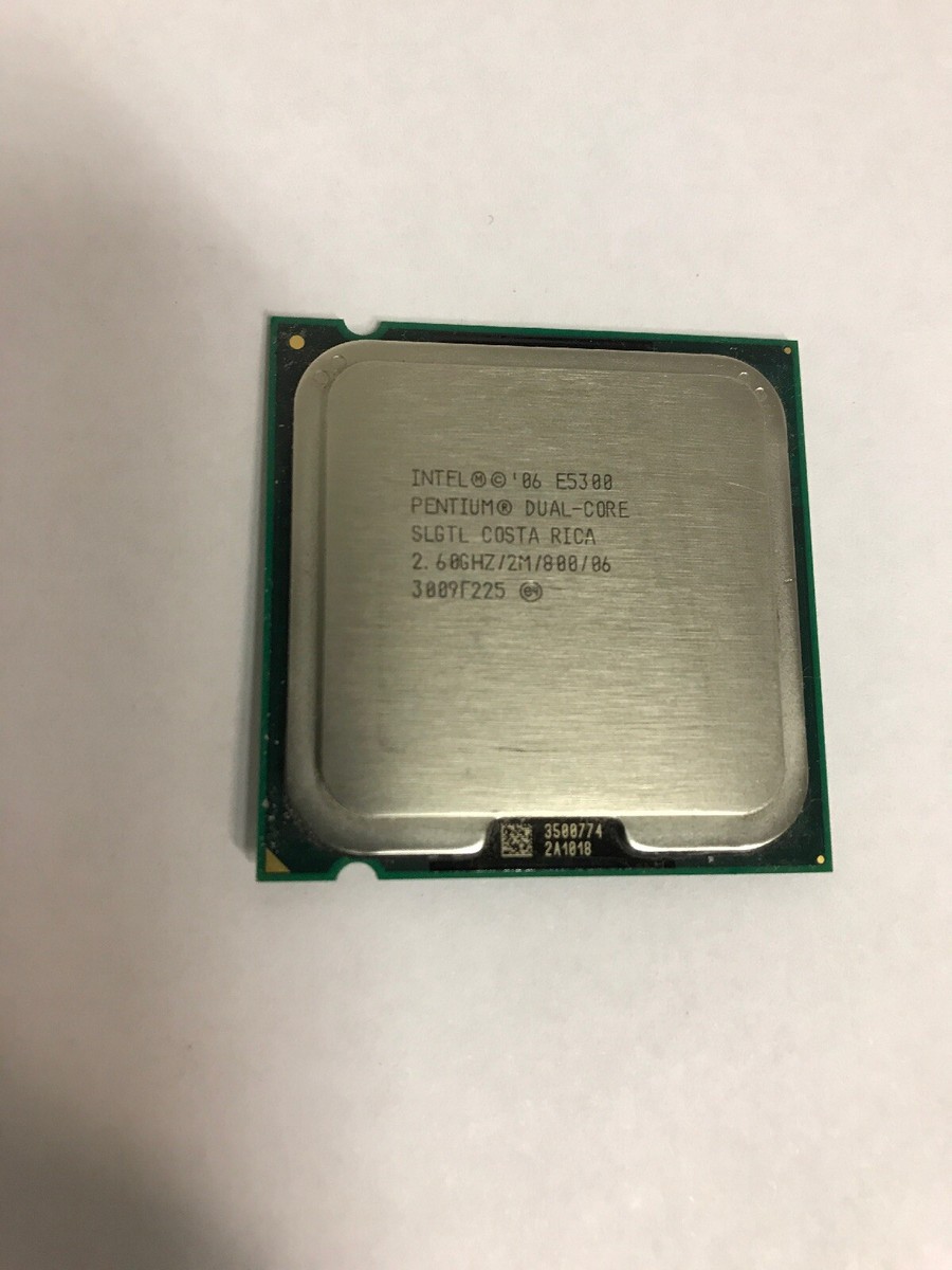 Intel Pentium Dual-Core E5300 LGA 775/Socket T 800MHz SLGTL
