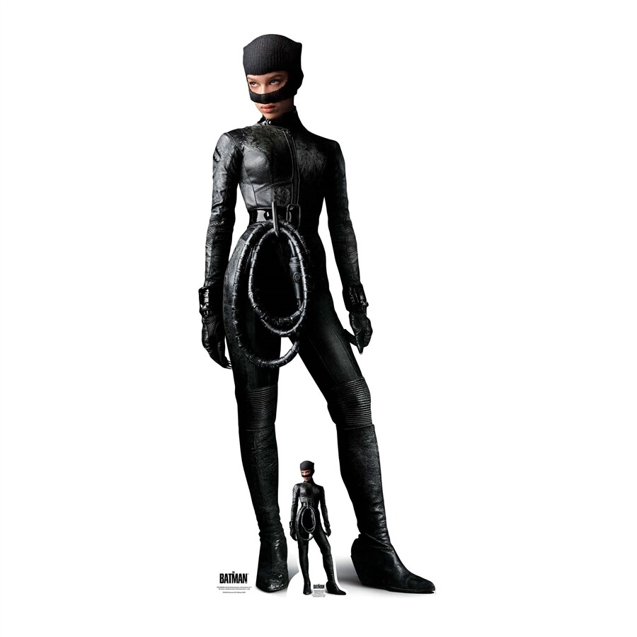 Catwoman Zoe Kravitz The Batman 2022 Lifesize Cardboard Cutout with FREE Mini