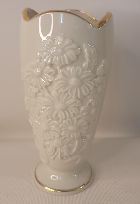 Lenox 6.75'' Vase ''Glorious Daisies'' Fine China Limited Edition 1999 