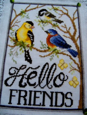 Stoney Creek Magazine Cross Stitch Pattern "Hello Friends"