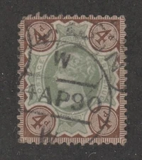 *KAPPYSSTAMPS 11718-20 GREAT BRITAIN VICTORIA SCOTT 116 USED 