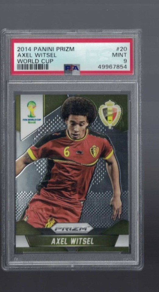 Axel Witsel 2014 Prizm World Cup Fifa Panini PSA 9 #20
