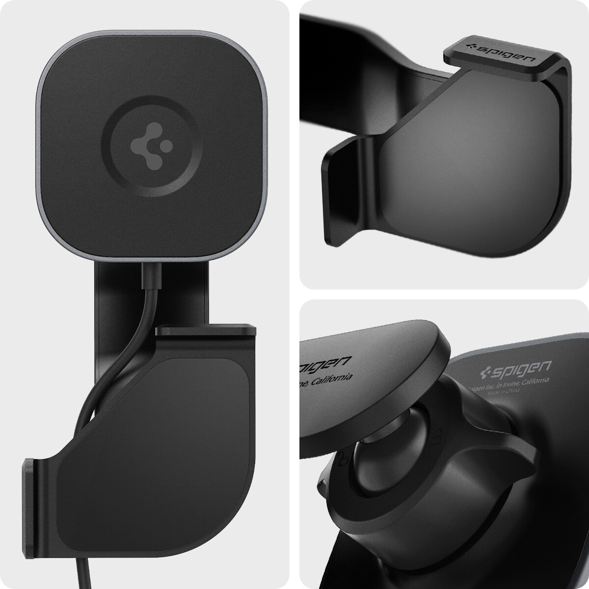 Tesla Magsafe Wireless Charger Spigen Pro] iPhone 13 / 12 Car