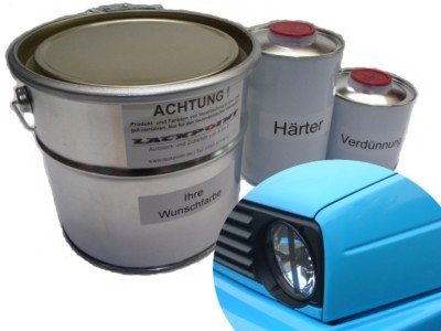 5 L Set 2K Geeignet Für VW Golf 1 Marsrot L31B Autolack GTi Tuning Farben Lack