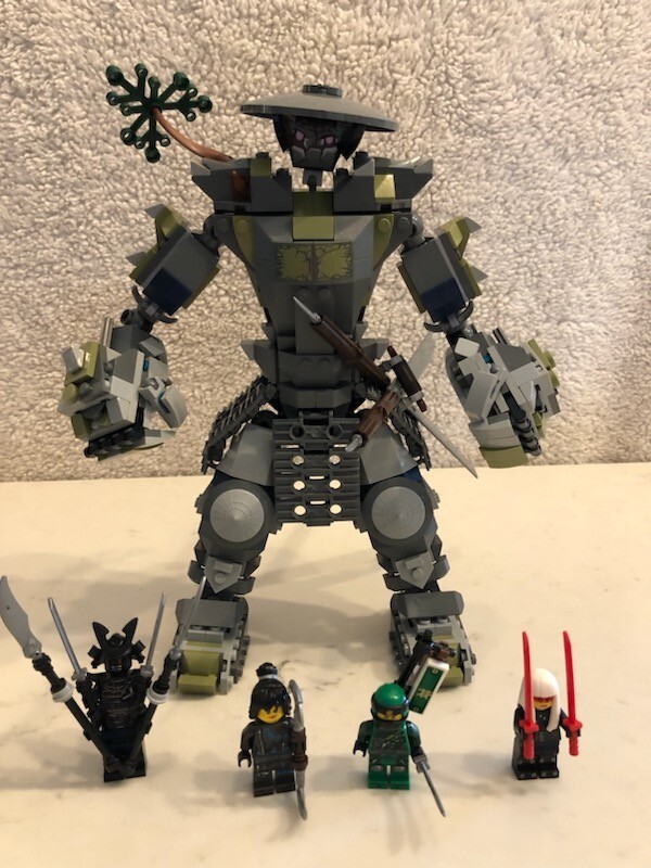 Lego Set Oni Titan Mech The Oni Titan 70658 Oni Titan [USED