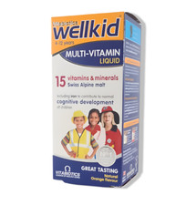 Vitabiotics Wellkid Multi-Vitamin Liquid 150ml Orange Flavour