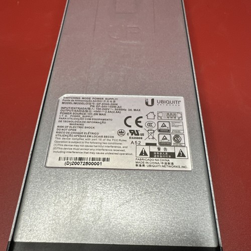 Ubiquiti EP-54V-150W-AC 54V 150W AC Modular Power Supply for EdgePower (e10) - Picture 3 of 5