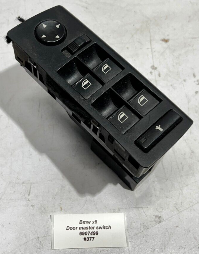 BMW x5 E53 Door Window Master Switch Regulator OEM 6907499