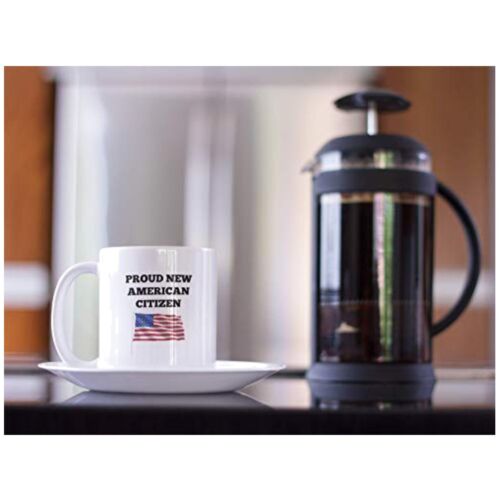 American New Citizenship Gifts. 11 oz Flag Mug. Gift Idea For Proud Citizens.