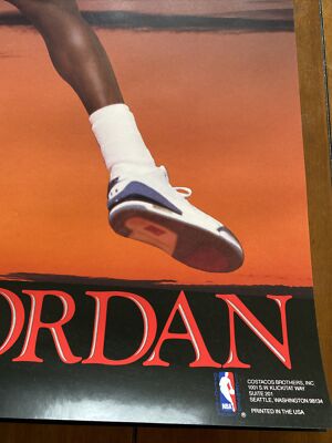 スポーツ選手 MICHAEL JORDAN     THE  LAST  FRONTIER MICHAEL JORDAN Space the Final Frontier POSTER Costaco Bros