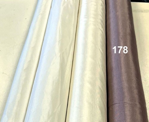 S4 - VINTAGE PURE SILK SOFT TAFFETA 45” wide 100% silk. By the yard. - Picture 3 of 3