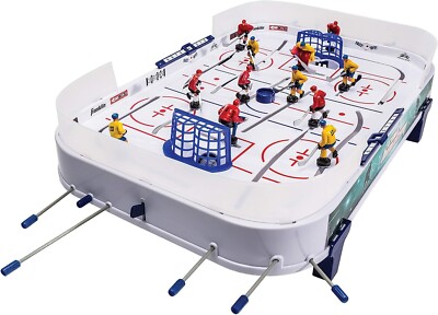 Mini Tabletop Rod Hockey Game with No Assembly - Instant Family Entertainment