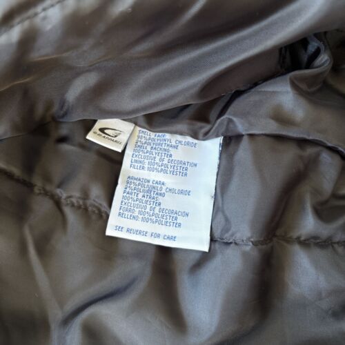 Vintage St. Louis Rams NFL Full Zip Leather Jacket Large - Picture 6 of 24