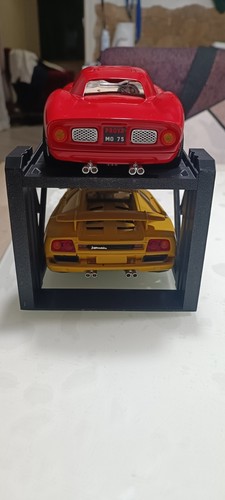 Diorama 1:18 Espositore Ponte Modellismo Statico Display Model Car Diecast - Foto 9 di 9