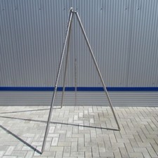 Edelstahl Dreibein Grill Schwenkgrill Höhenverstellbar V2A Stativ Holzkohle