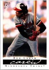 2003 Topps Gallery Hall of Fame #72 Rod Carew Red batting gloves 7TT