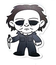 Michael Myers Halloween Anime Manga Cartoon Horror Water Resistant Sticker