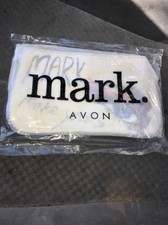 Avon Mark New Cosmetic makeup bag clutch In Plastic Retail Packaging Vtg 2003
