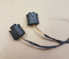 MINI Cooper One Front FOG LIGHT BULB CONNECTOR 2 Pin PLUG Set of 2 H8 Bulb Type