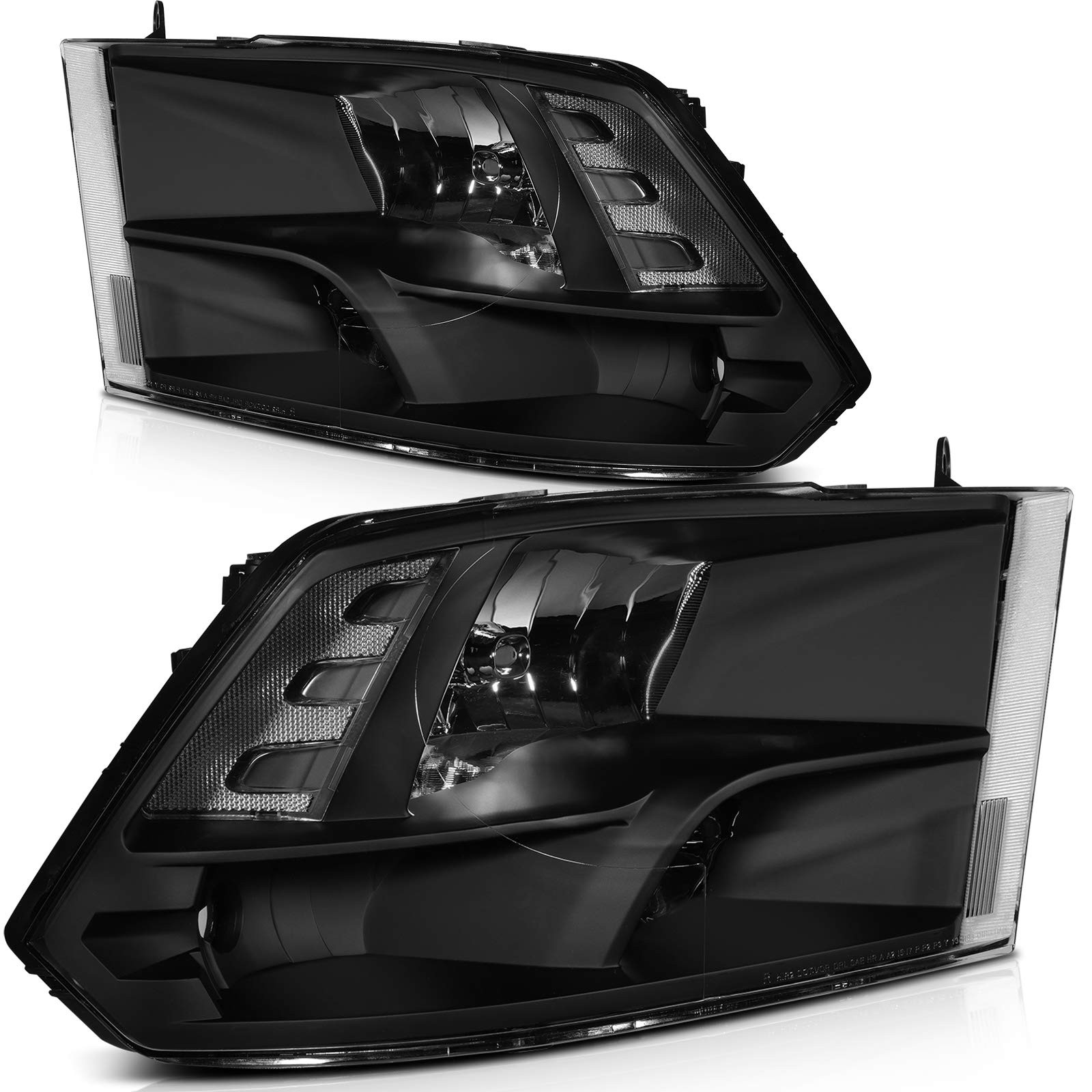 Headlight Assembly Fit For Dodge Ram 1500 2009-2010