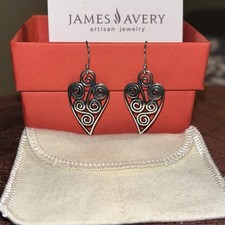 James Avery Retired Athenian Earrings