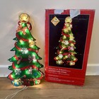 Premier Christmas Tree Window Silhouette Light-Up Indoor Decoration - Working