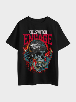 Edgy DISARM DESCENT KILLSWITCH ENGAGE Black Size S-4XL Tee Unisex