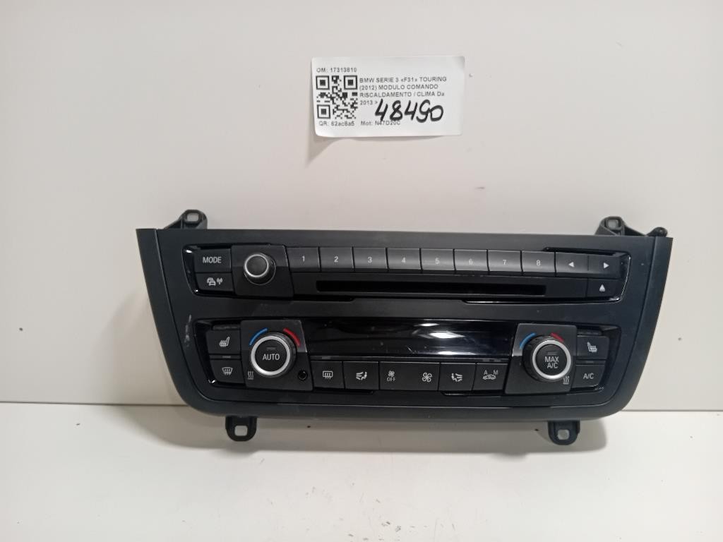 COMANDI CLIMA PER BMW Serie 3 F31 Touring 17313810 N47D20C (11>)