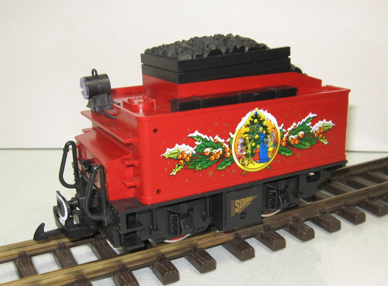 LGB 69872 Powered Christmas Santa Tender with Sound G Gauge MINT OB
