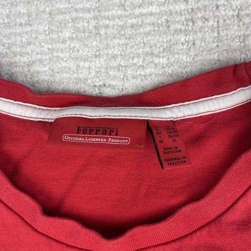 Ferrari Official Licensed Product #7 Kimi Raikkonen F1 Red T-Shirt Men’s XL - Bild 9 von 14