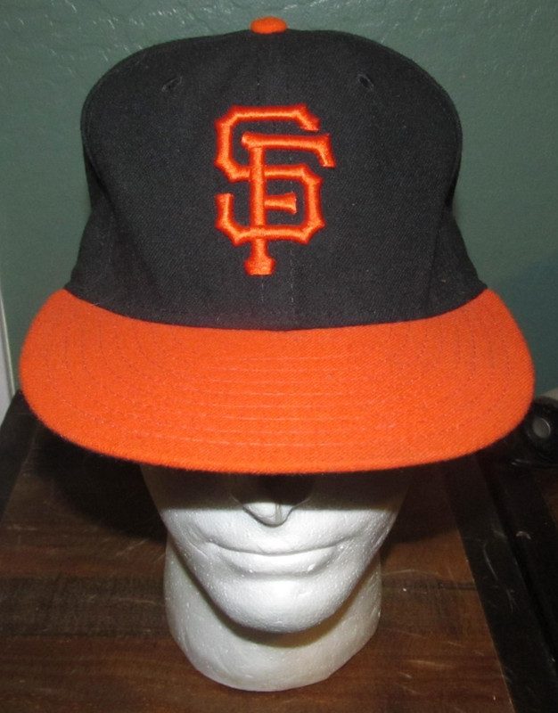 MLB San Francisco Giants New Era 59fifty Cool Base Fitted Hat 7 1/8 On Field Cap