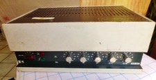 BOUYER AS 60 AMPLI Ligne 100V PUBLIC ADDRESS Amplificateur SONO 1970 Modifié