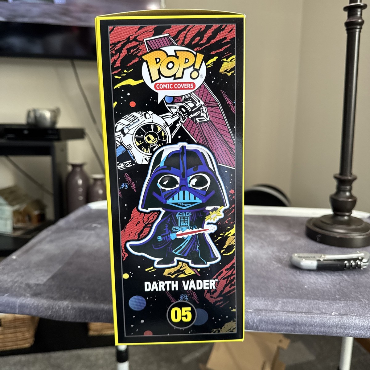 Funko Pop! Comic Book Cover with Case: Star Wars - Darth