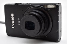 Canon IXY 420F PowerShot ELPH 320 HS Black Digital Camera 16MP 5x Zoom Exc  