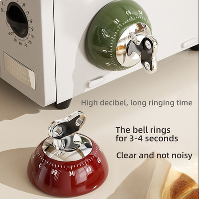 Advanced Durable Economical Easy to Use Magnetic Desktop Fridge Mechanical Timer