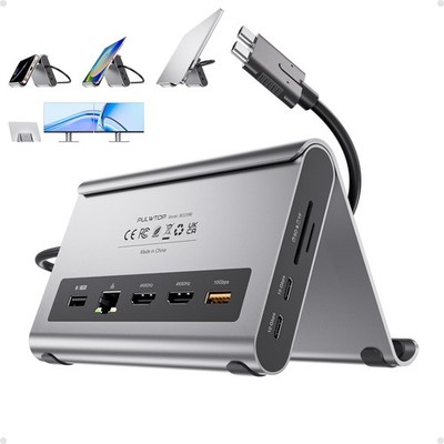 MacBook Pro Docking Station Dual Monitor 4K@60Hz for MacBook Pro/Air M3 Pro/M...