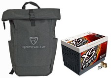 XS Power S3400 12V 2500W/4000W Range AGM S-Series Battery, Max 3300Amps Backpack