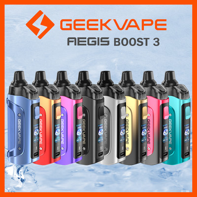 GeekVape Aegis Boost 3 E-Zigaretten Set 3000mAh 60W 5ml B-Series Coils
