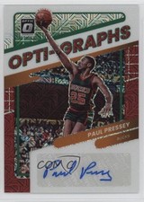 2021-22 Panini Donruss Optic Opti-Graphs Choice Prizm Paul Pressey Auto 14t3
