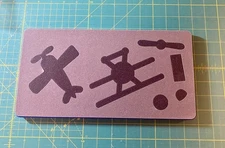 Accuquilt GO! Fabric Die Cutter: Airplanes: #55366