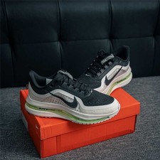 Men Nike AIR ZOOM Pegasus Premium Black White and Green